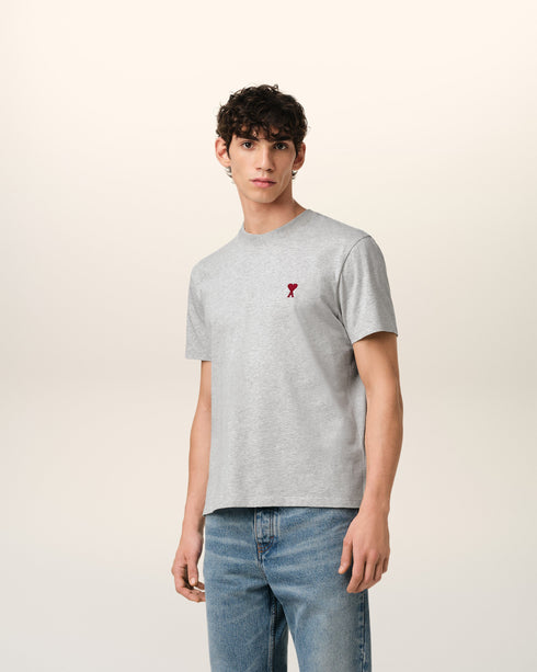 AMI PARIS Red Ami De Couer T-shirt Unisex Apparel